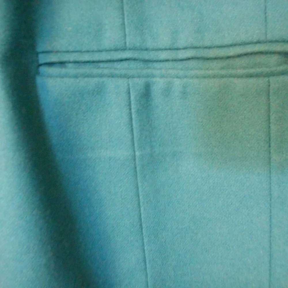 Vintage Pendleton Womens Size 16 Teal wool Blazer - Picture 3 of 8